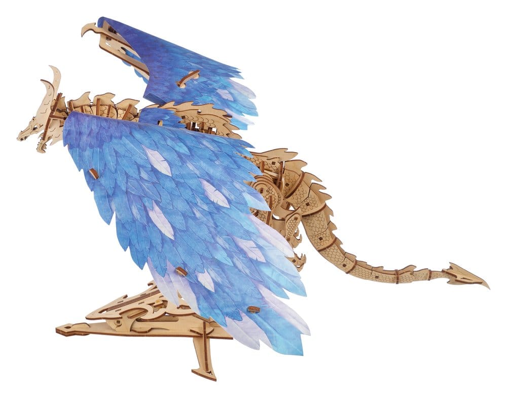 Ugears Puzzle de madera 3D Dragón de la Tempestad