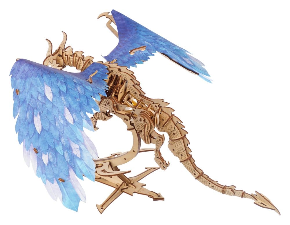 Ugears Puzzle de madera 3D Dragón de la Tempestad