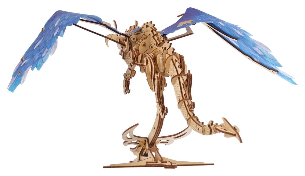 Ugears Puzzle de madera 3D Dragón de la Tempestad