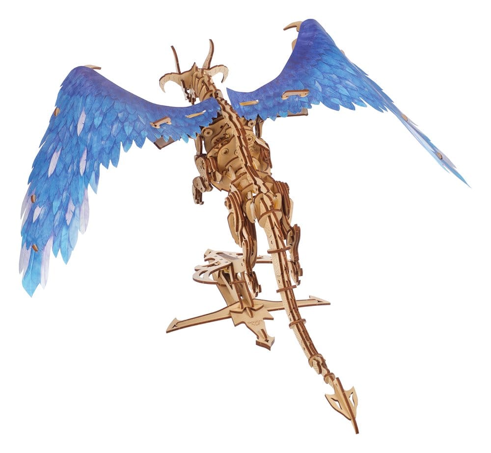 Ugears Puzzle de madera 3D Dragón de la Tempestad