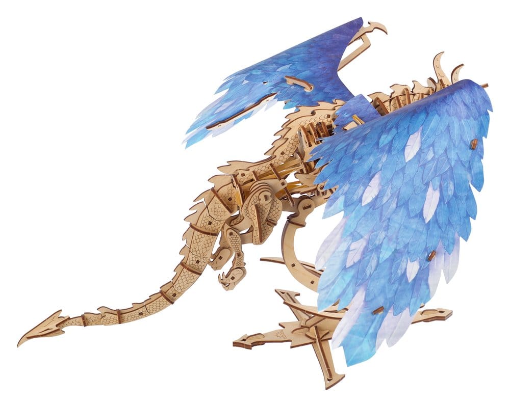 Ugears Puzzle de madera 3D Dragón de la Tempestad