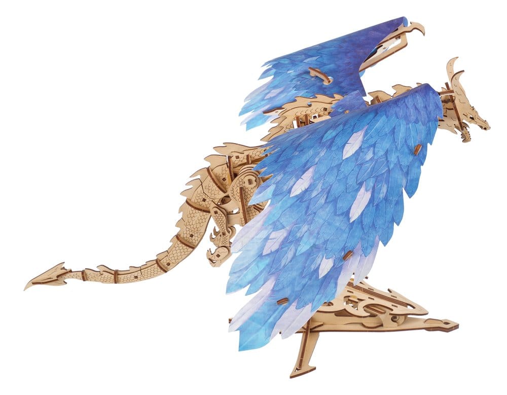 Ugears Puzzle de madera 3D Dragón de la Tempestad