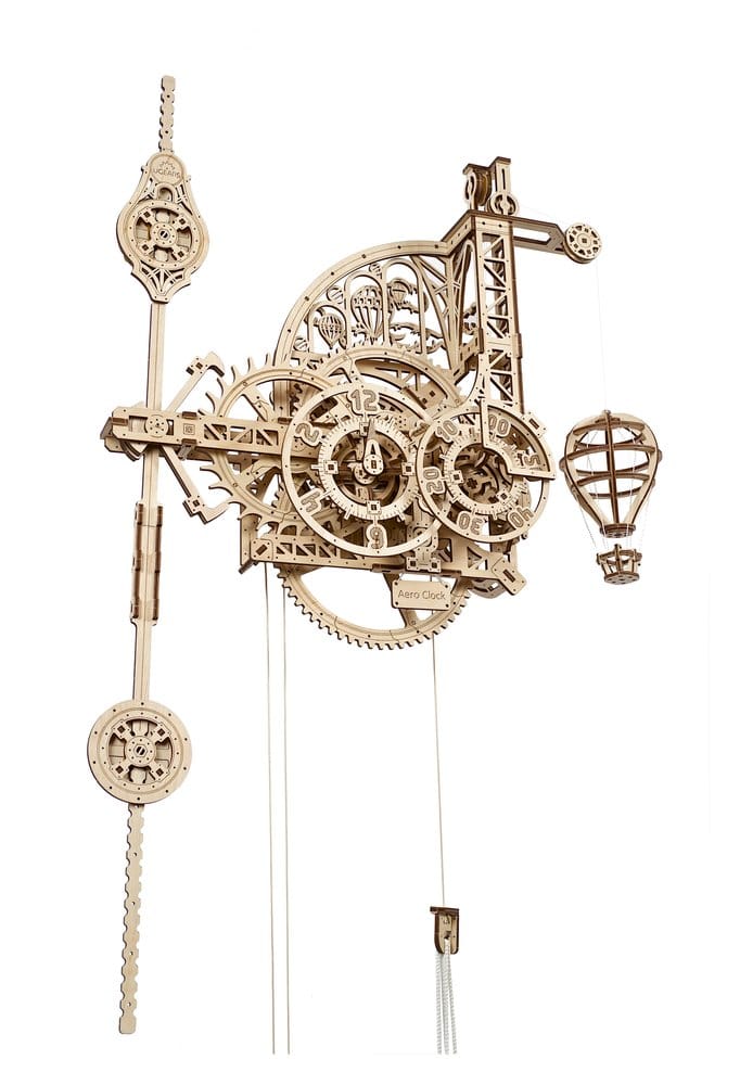 Ugears Puzzle de madera 3D Reloj Aero
