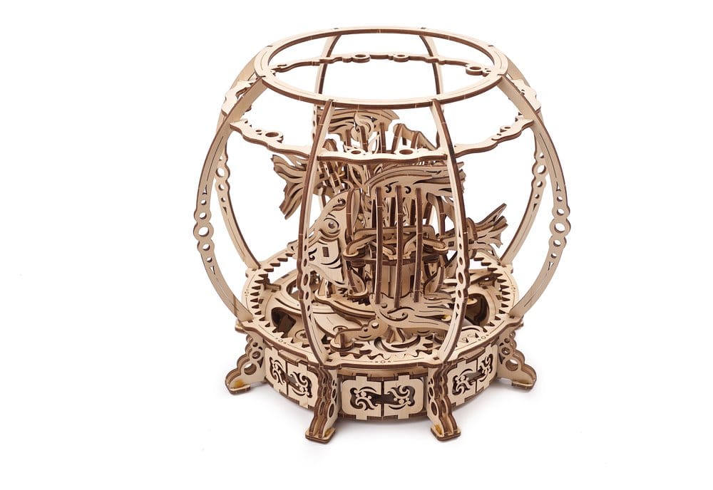 Ugears Puzzle de madera 3D Acuario Mecánico