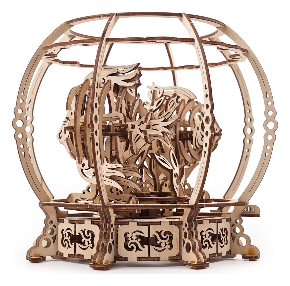 Ugears Puzzle de madera 3D Acuario Mecánico