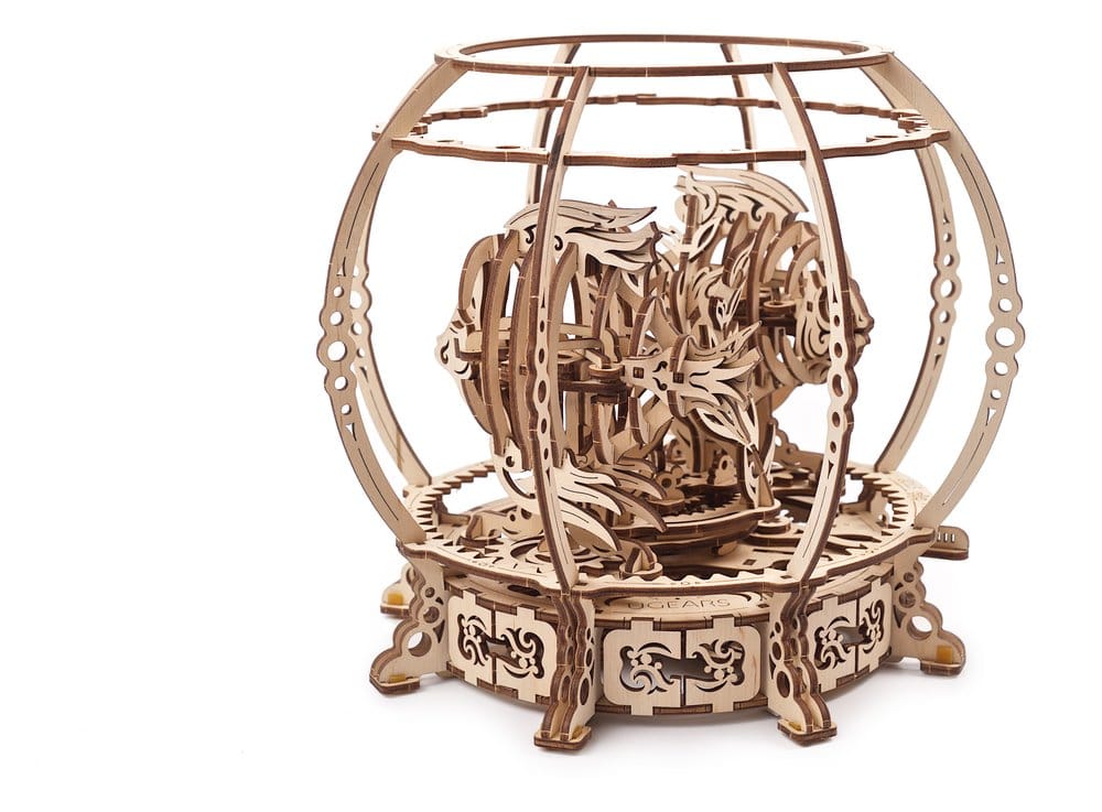 Ugears Puzzle de madera 3D Acuario Mecánico