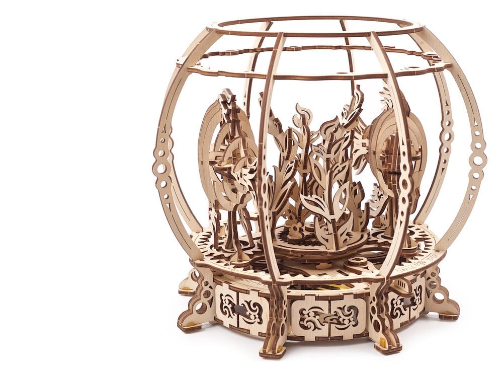 Ugears Puzzle de madera 3D Acuario Mecánico