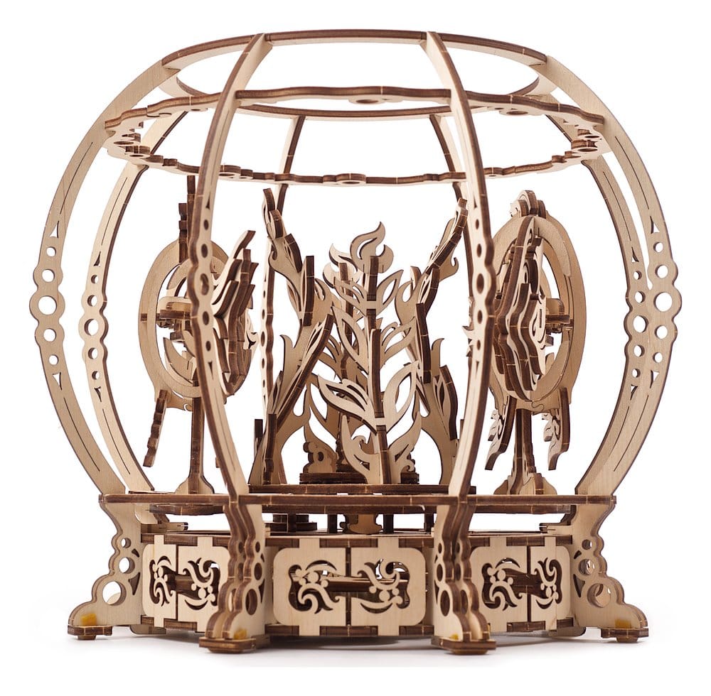 Ugears Puzzle de madera 3D Acuario Mecánico
