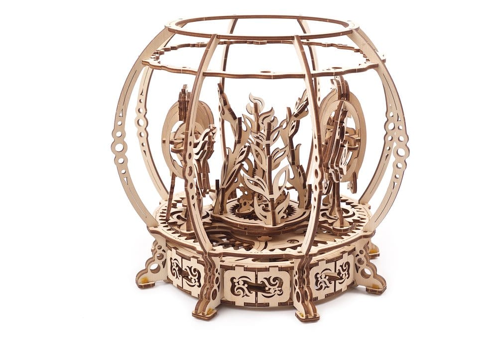 Ugears Puzzle de madera 3D Acuario Mecánico