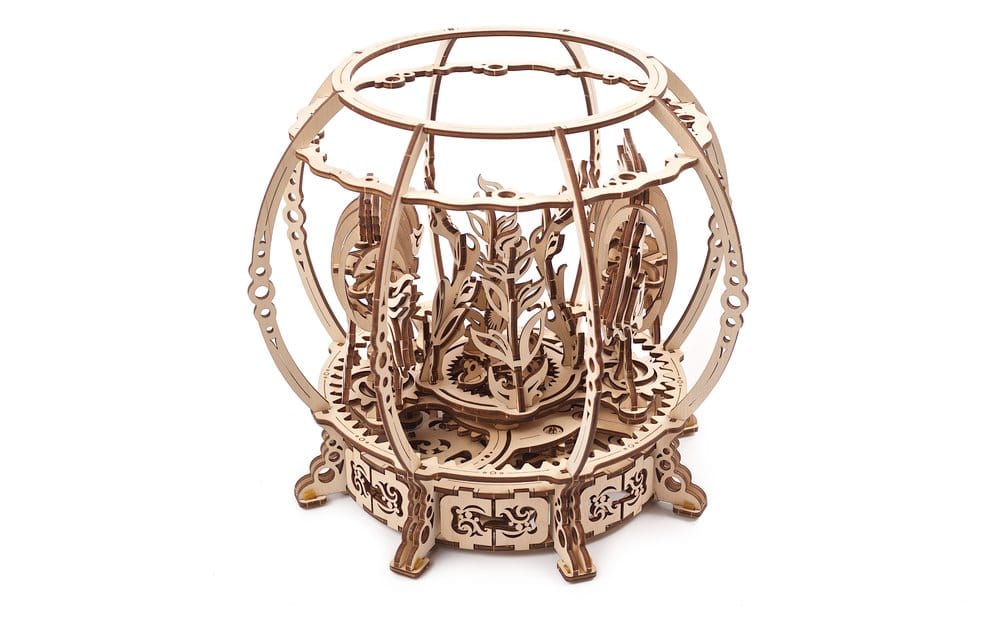 Ugears Puzzle de madera 3D Acuario Mecánico