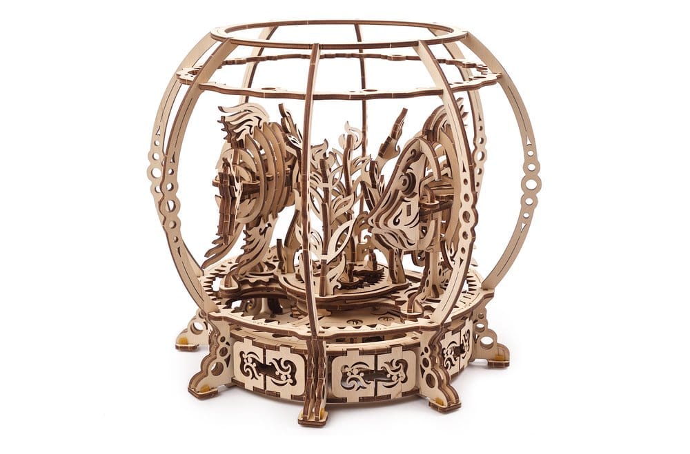 Ugears Puzzle de madera 3D Acuario Mecánico