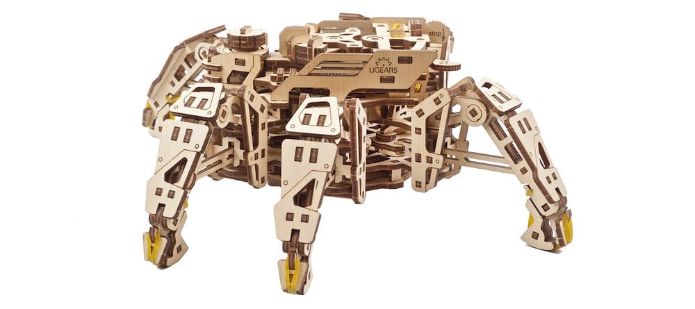 Ugears Puzzle de madera 3D Explorador Hexápodo