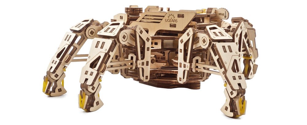 Ugears Puzzle de madera 3D Explorador Hexápodo