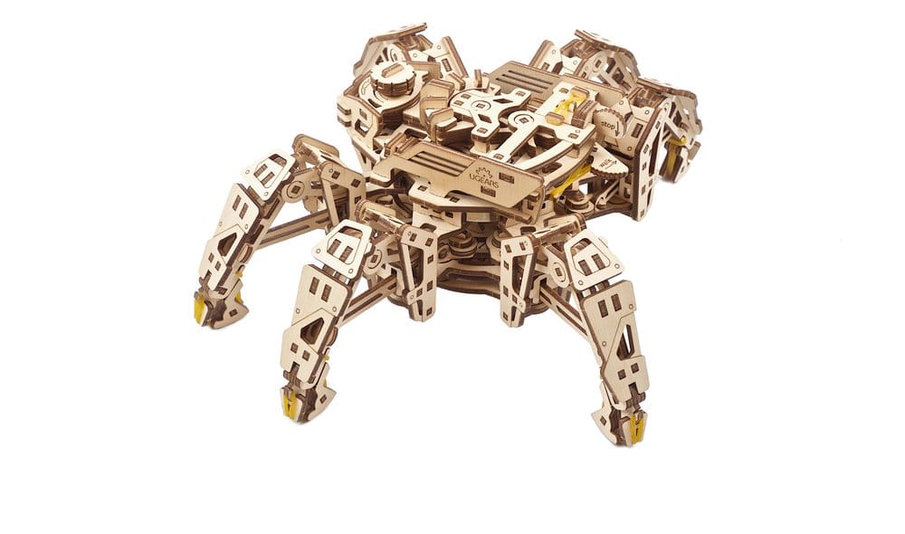 Ugears Puzzle de madera 3D Explorador Hexápodo