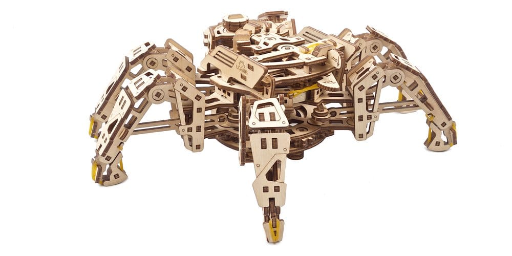 Ugears Puzzle de madera 3D Explorador Hexápodo