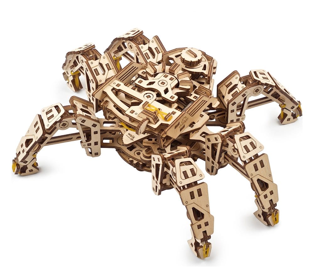 Ugears Puzzle de madera 3D Explorador Hexápodo