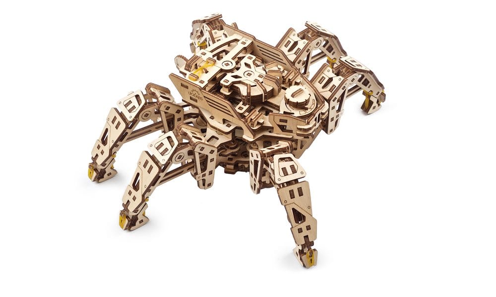 Ugears Puzzle de madera 3D Explorador Hexápodo