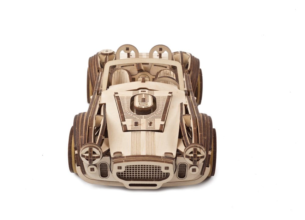 Ugears Puzzle de madera 3D Coche deportivo Cobra Drift