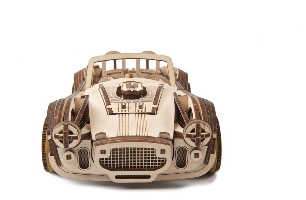 Ugears Puzzle de madera 3D Coche deportivo Cobra Drift