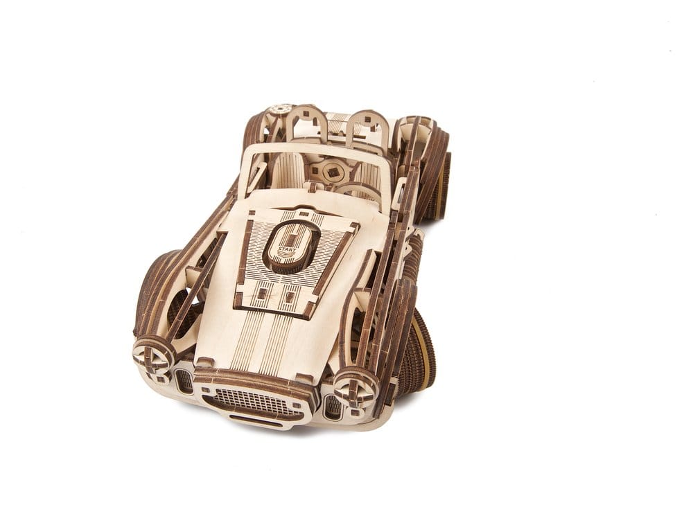 Ugears Puzzle de madera 3D Coche deportivo Cobra Drift