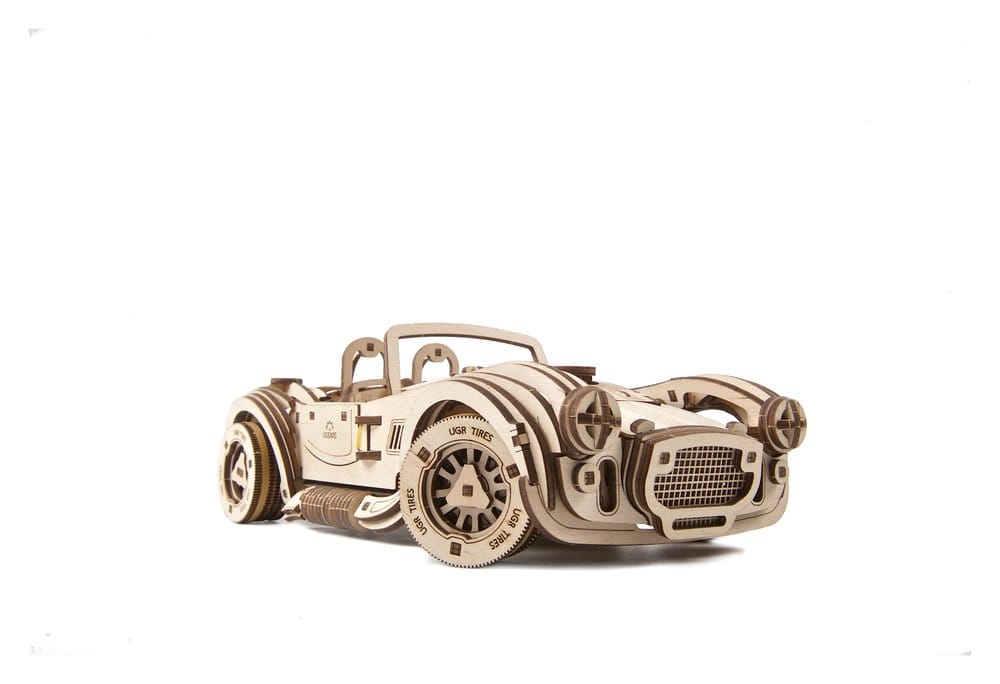 Ugears Puzzle de madera 3D Coche deportivo Cobra Drift