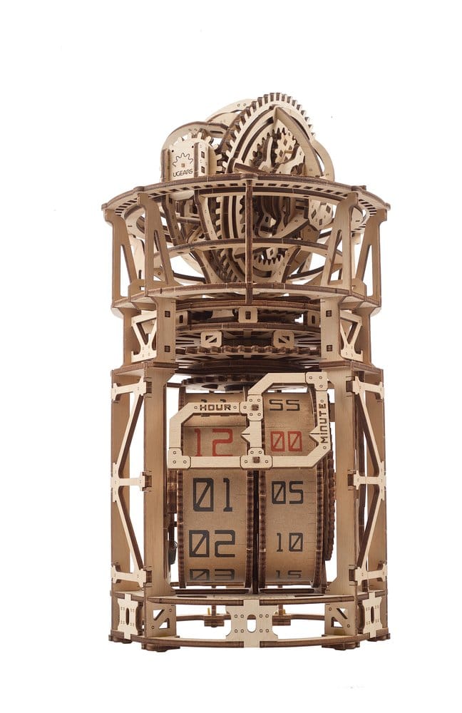 Ugears Puzzle de madera 3D Reloj Tourbillon de Sobremesa Astrónomo Frikytopia