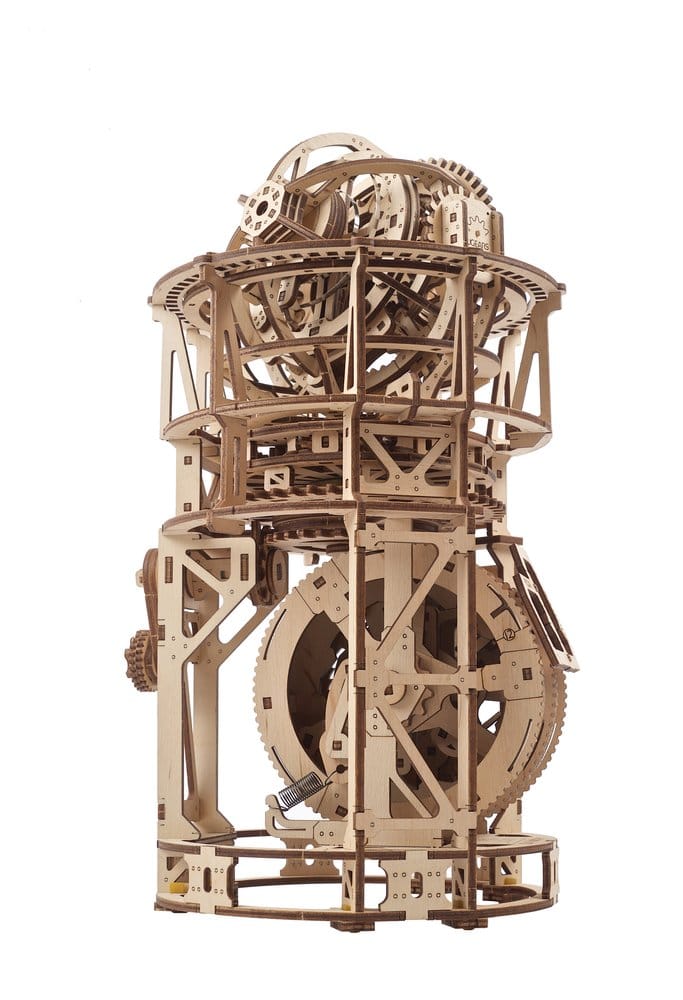Ugears Puzzle de madera 3D Reloj Tourbillon de Sobremesa Astrónomo