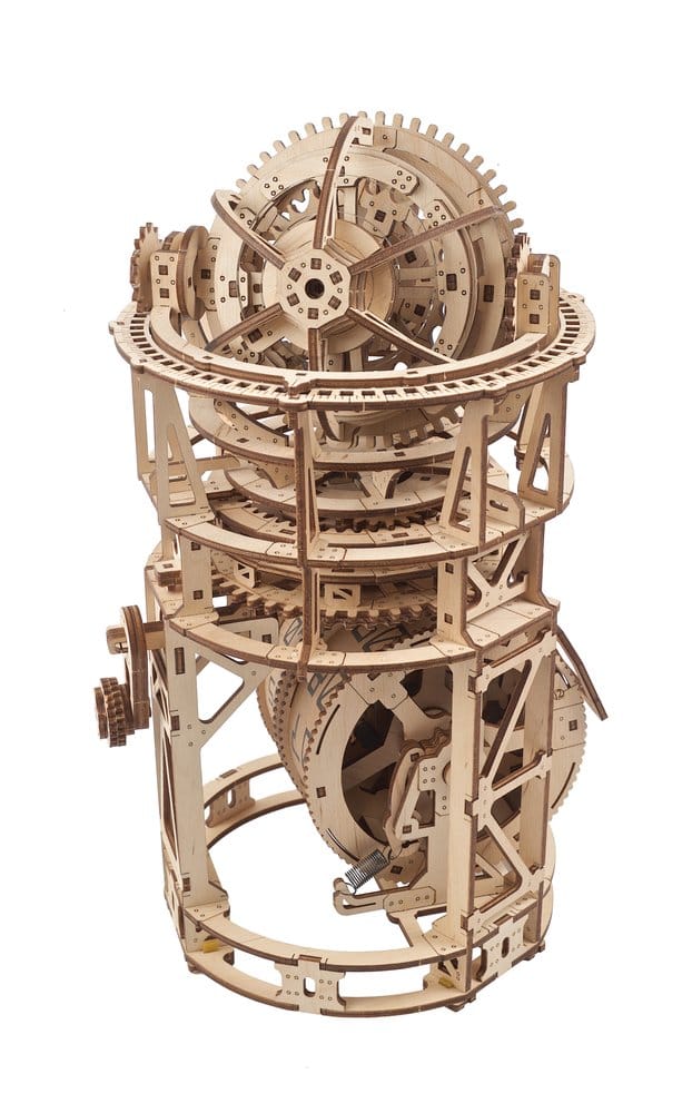 Ugears Puzzle de madera 3D Reloj Tourbillon de Sobremesa Astrónomo