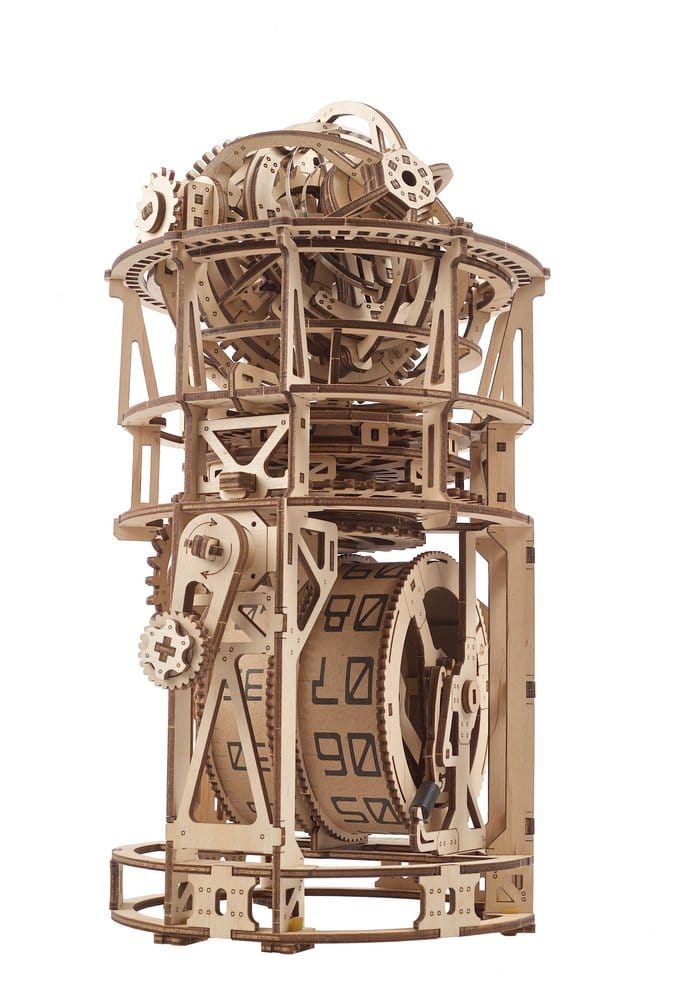 Ugears Puzzle de madera 3D Reloj Tourbillon de Sobremesa Astrónomo