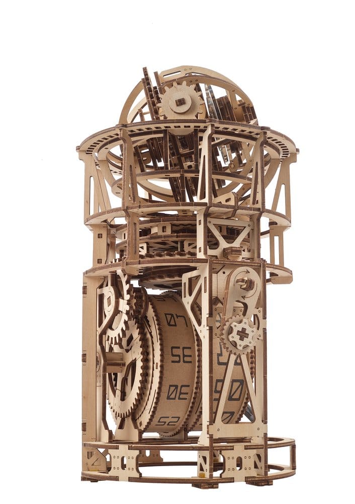 Ugears Puzzle de madera 3D Reloj Tourbillon de Sobremesa Astrónomo