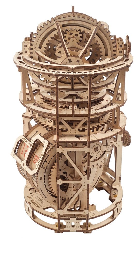 Ugears Puzzle de madera 3D Reloj Tourbillon de Sobremesa Astrónomo