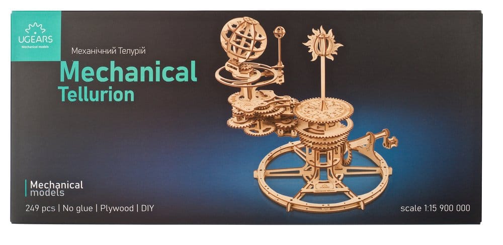 Ugears Puzzle de madera 3D Tellurion Mecánico