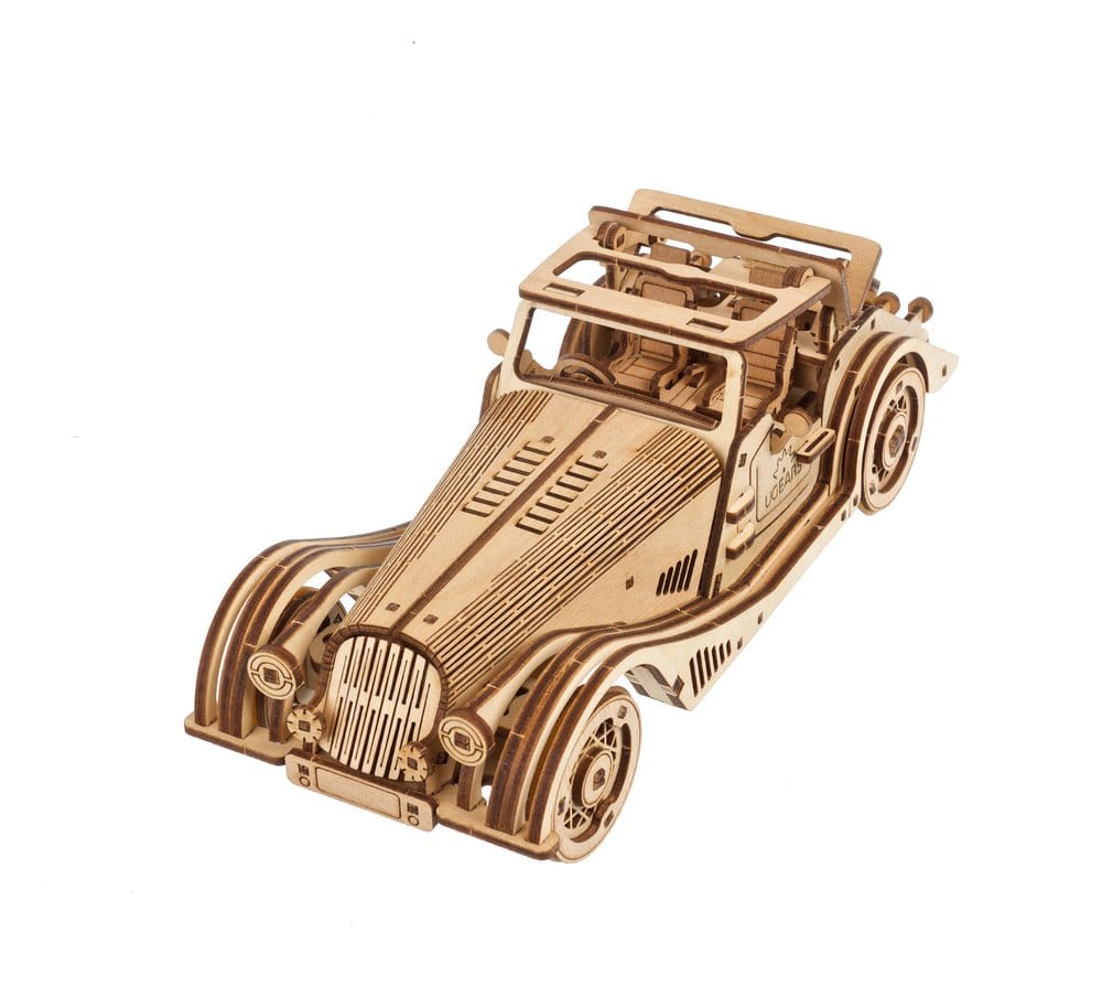 Ugears Puzzle de madera 3D Deportivo Ratón Veloz
