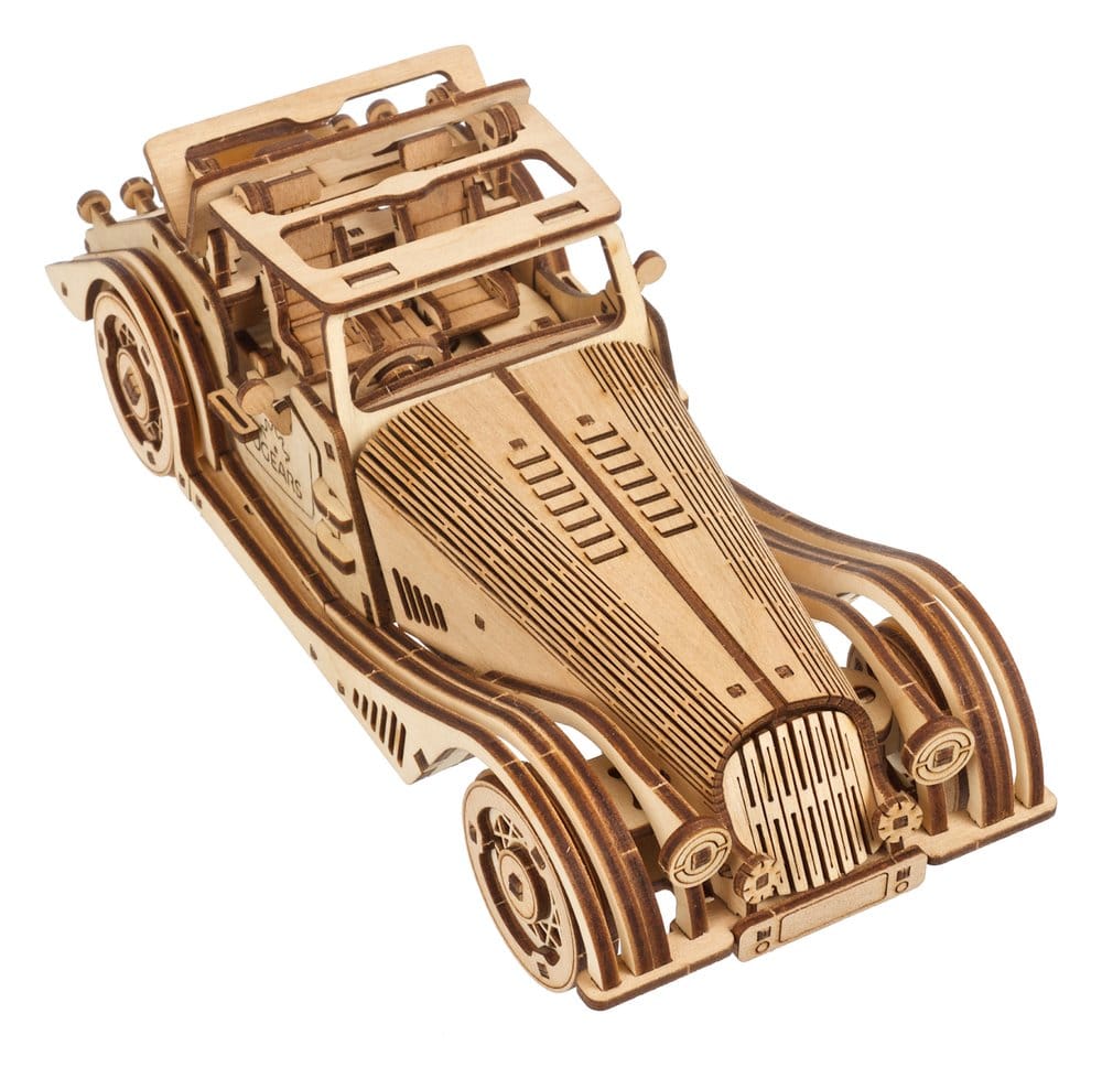 Ugears Puzzle de madera 3D Deportivo Ratón Veloz