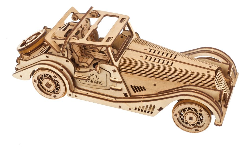 Ugears Puzzle de madera 3D Deportivo Ratón Veloz