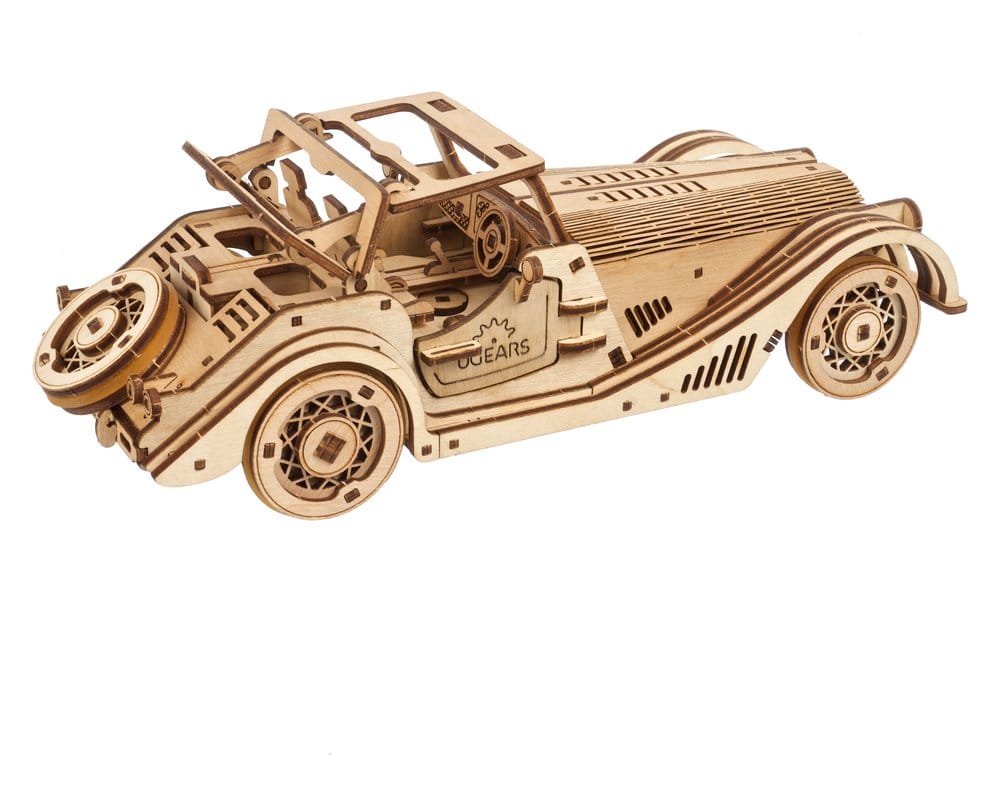 Ugears Puzzle de madera 3D Deportivo Ratón Veloz