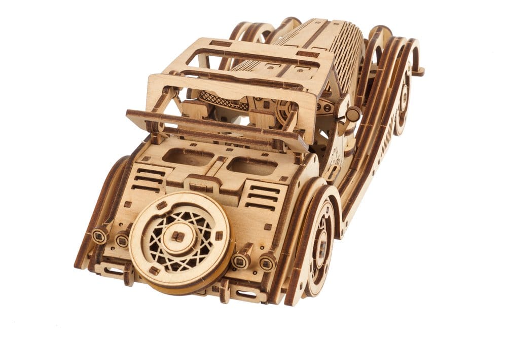 Ugears Puzzle de madera 3D Deportivo Ratón Veloz