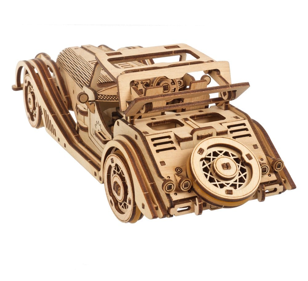 Ugears Puzzle de madera 3D Deportivo Ratón Veloz