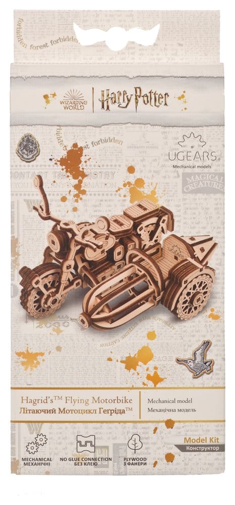 Harry Potter Puzzle de madera 3D Motocicleta voladora de Hagrid