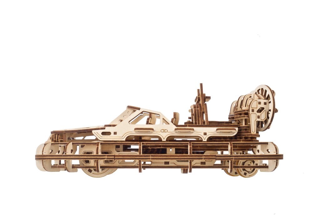 Ugears Puzzle de madera 3D Aerodeslizador de Rescate