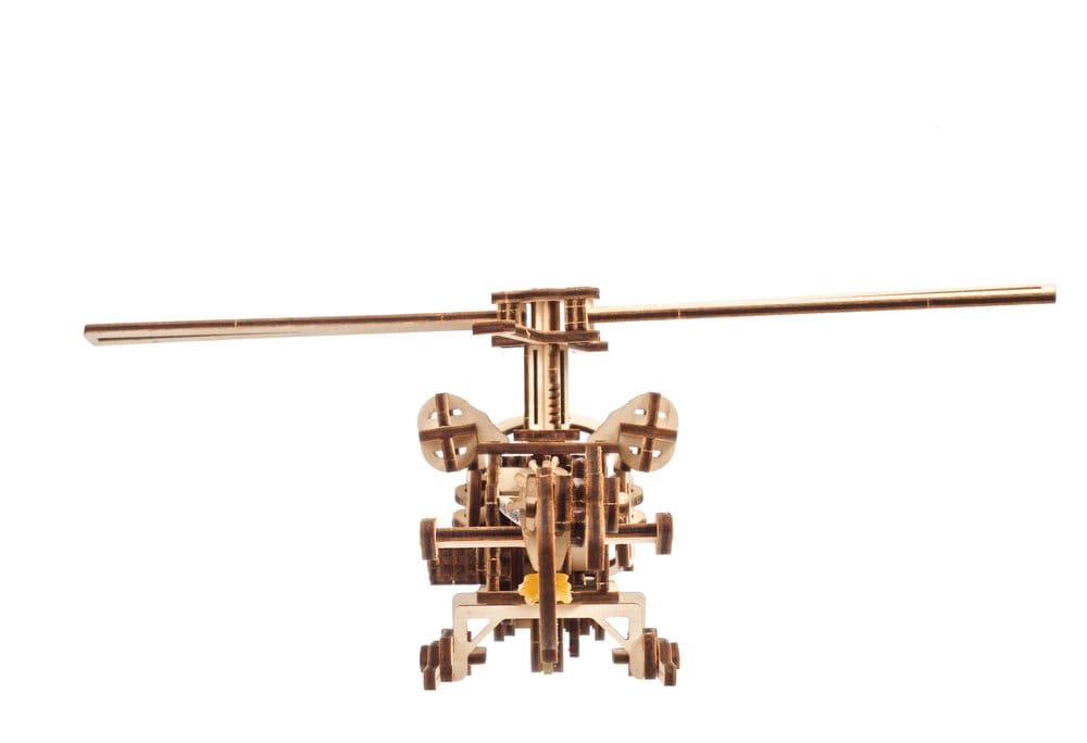 Ugears Puzzle de madera 3D Mini Helicóptero