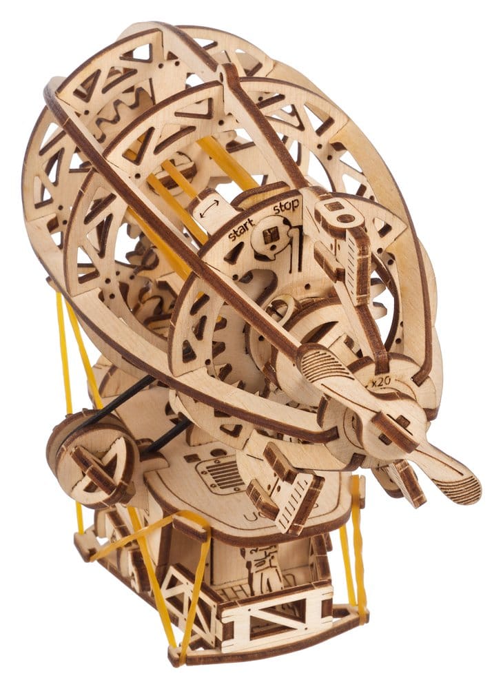 Ugears Puzzle de madera 3D Dirigible Steampunk