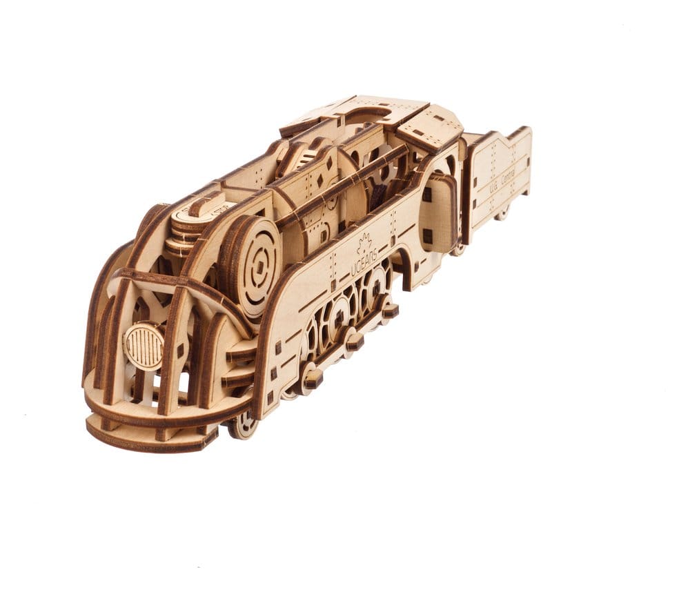 Ugears Puzzle de madera 3D Mini Locomotora