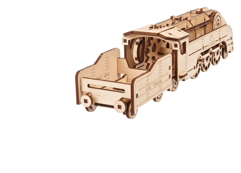 Ugears Puzzle de madera 3D Mini Locomotora