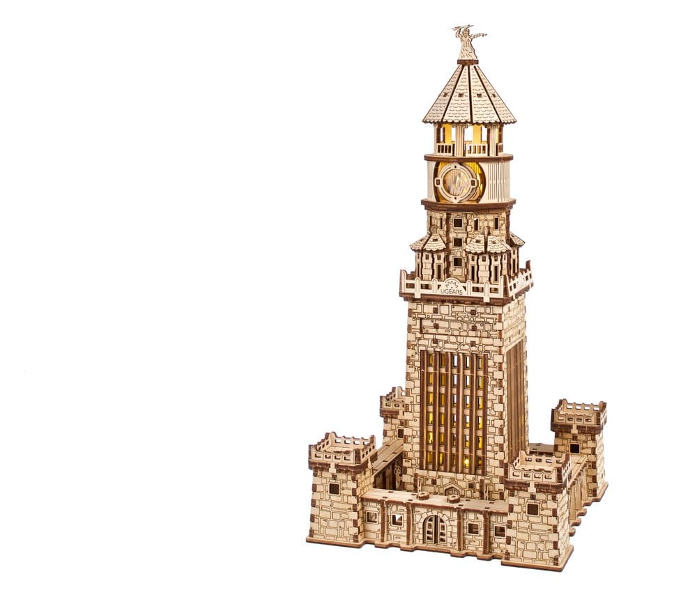 Ugears Puzzle de madera 3D Faro de Alejandría Frikytopia