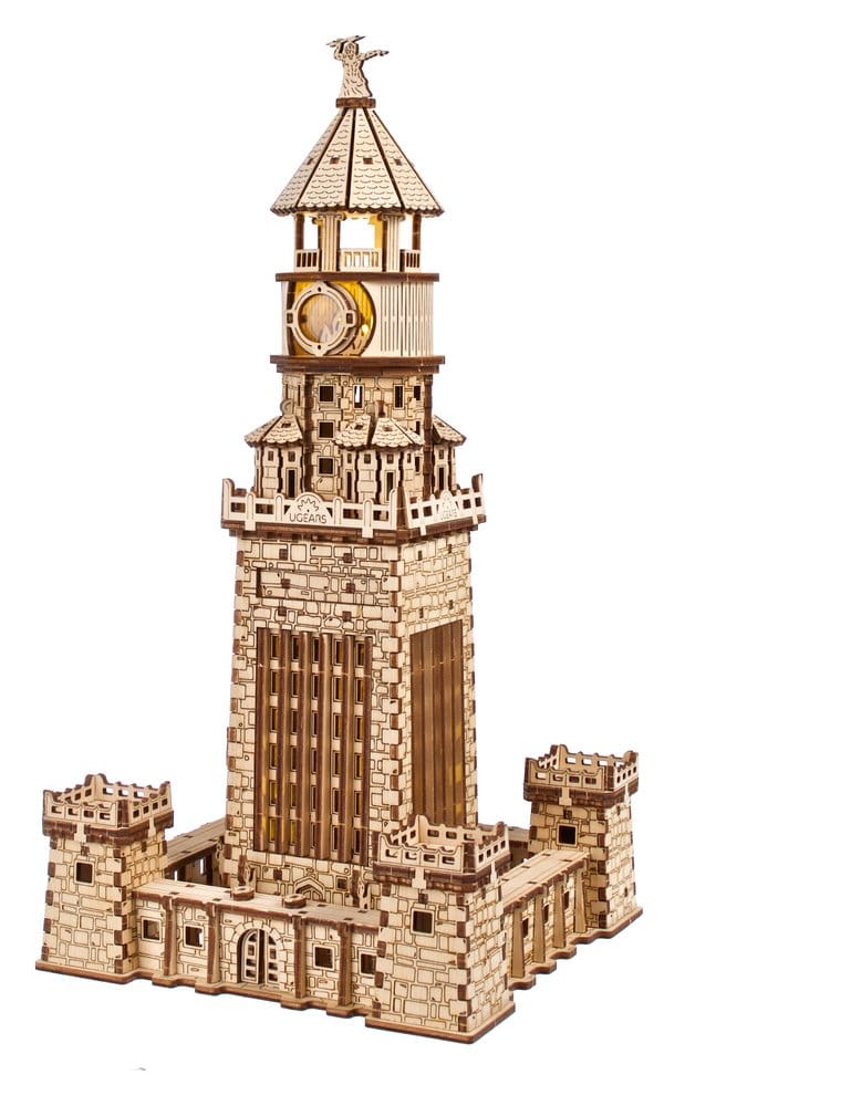 Ugears Puzzle de madera 3D Faro de Alejandría