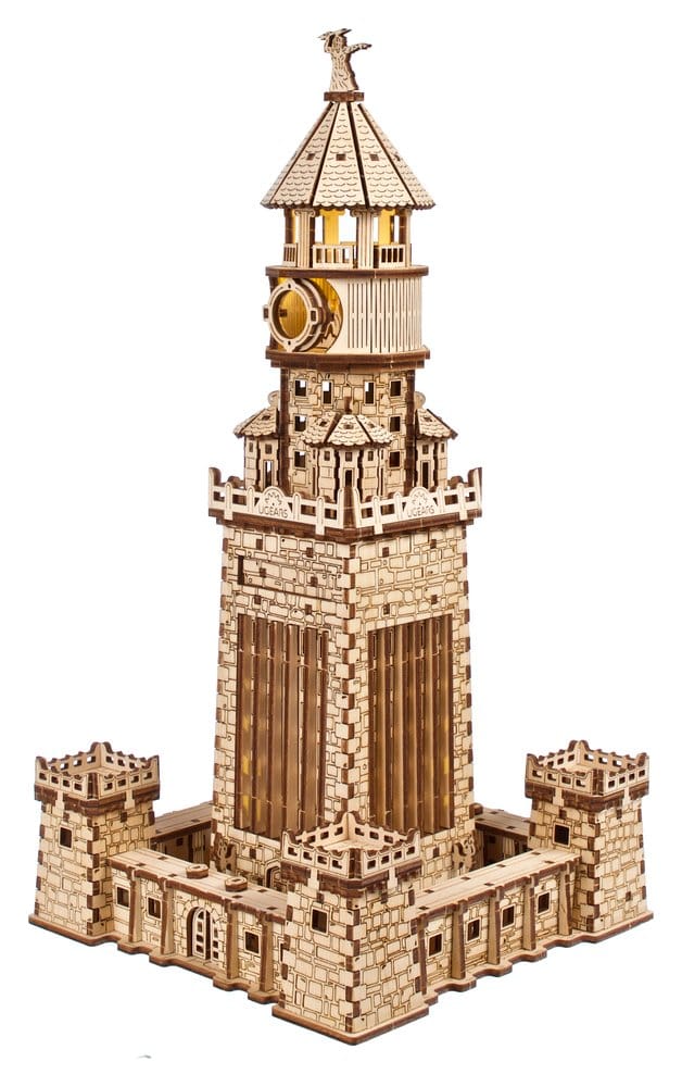 Ugears Puzzle de madera 3D Faro de Alejandría