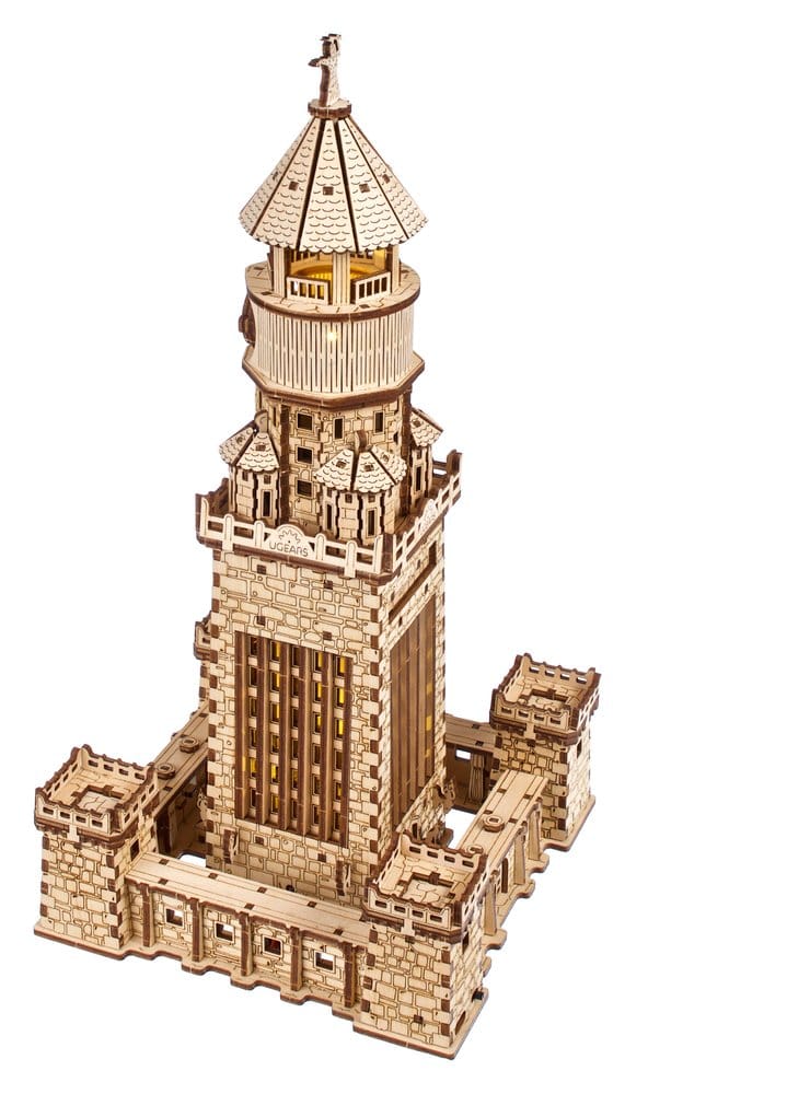 Ugears Puzzle de madera 3D Faro de Alejandría