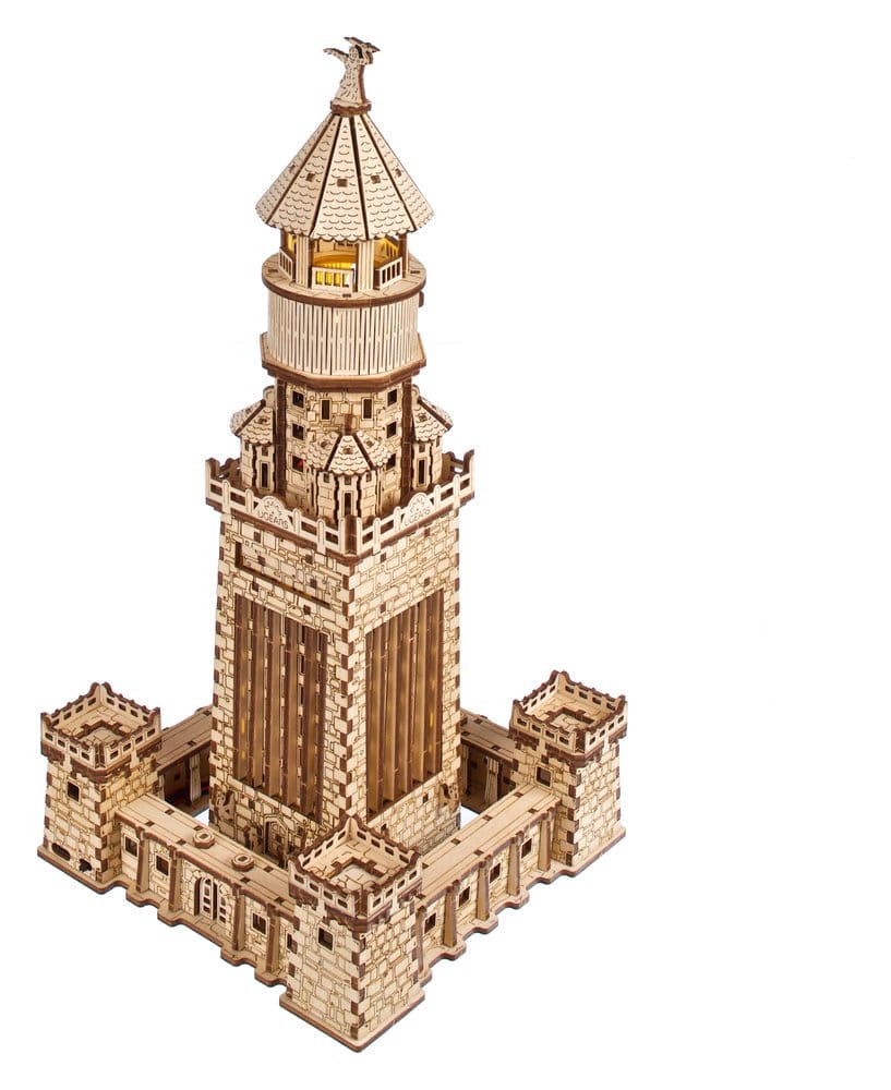 Ugears Puzzle de madera 3D Faro de Alejandría