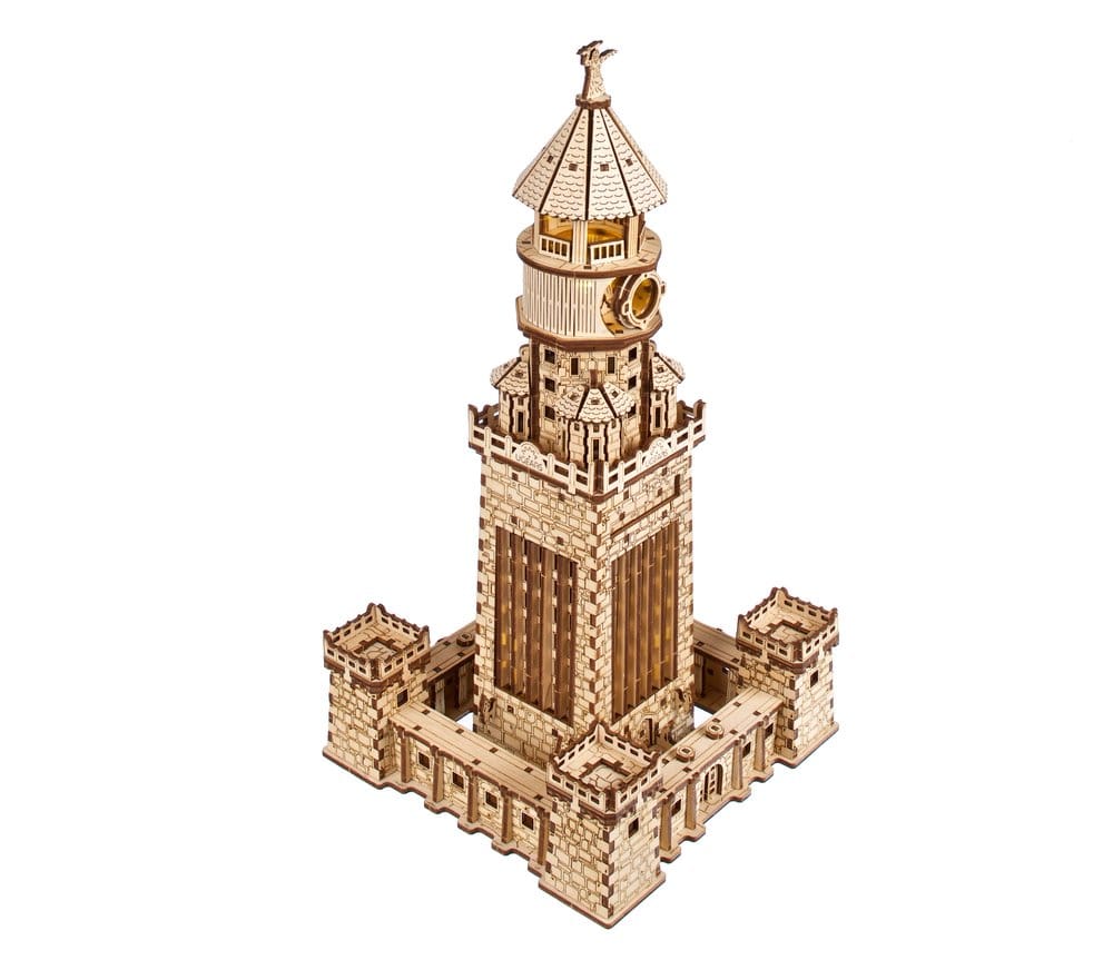 Ugears Puzzle de madera 3D Faro de Alejandría